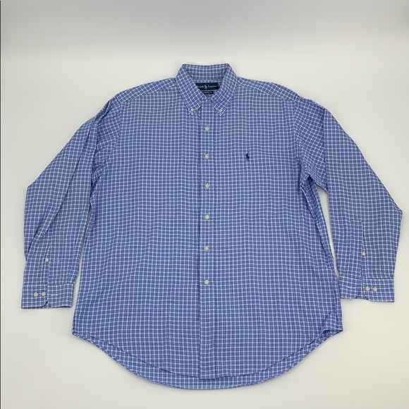 🌟 Ralph Lauren Polo Classic Fit Shirt 16.5, 34-35